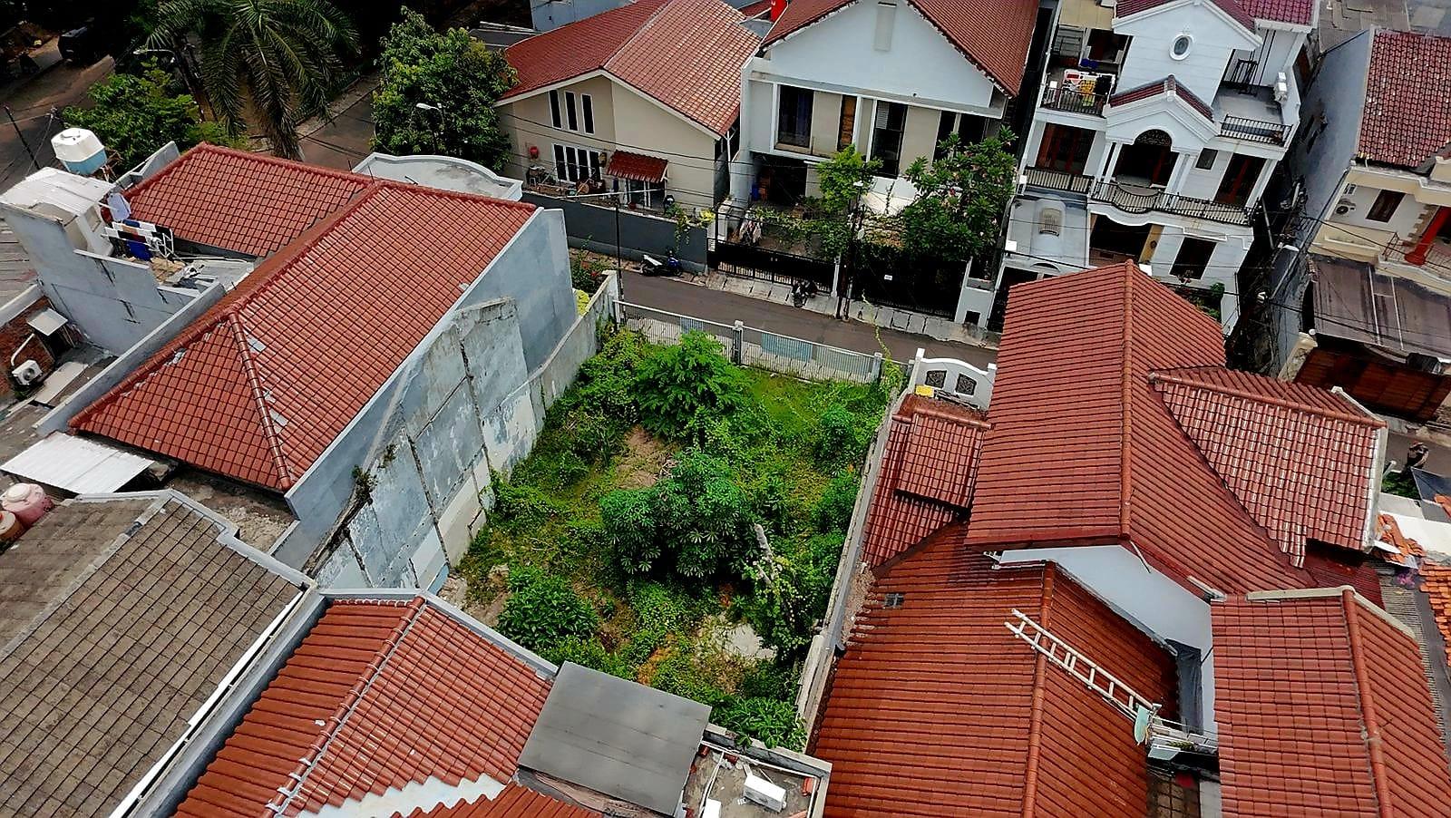 Kavling siap bangun di Kebayoran Baru dekat SCBD area bentuk tanah kotak