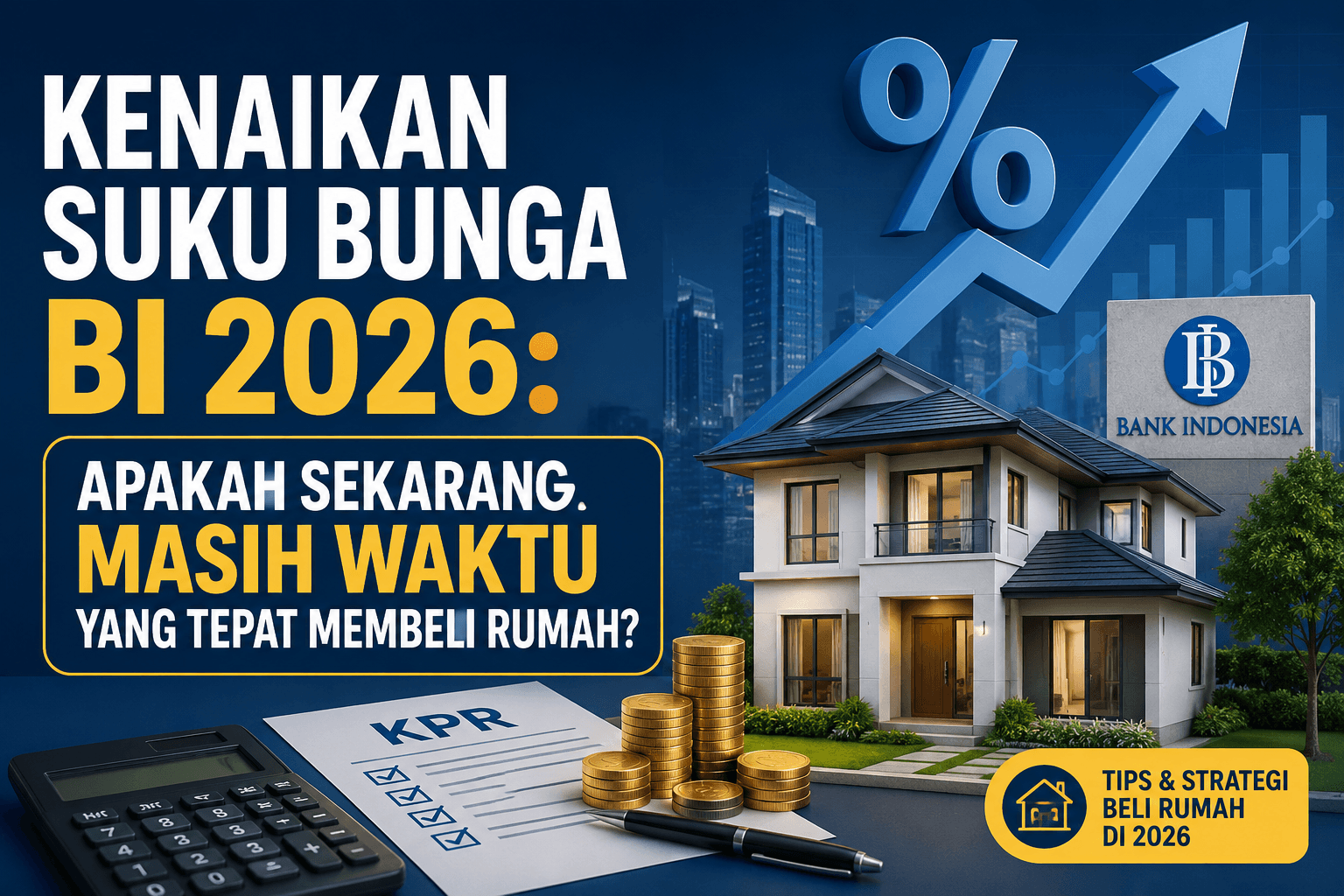 Kenaikan Suku Bunga BI 2026: Apakah Sekarang Masih Waktu yang Tepat Membeli Rumah?