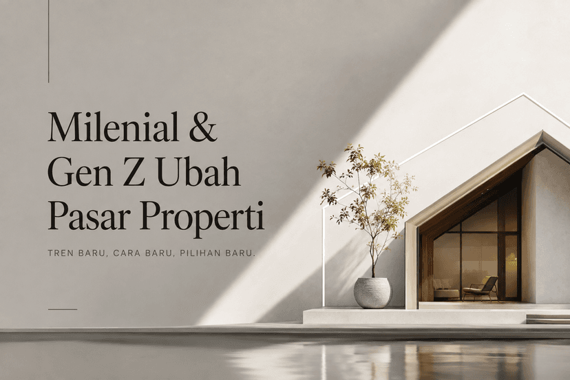 Milenial & Gen Z Ubah Pasar Properti